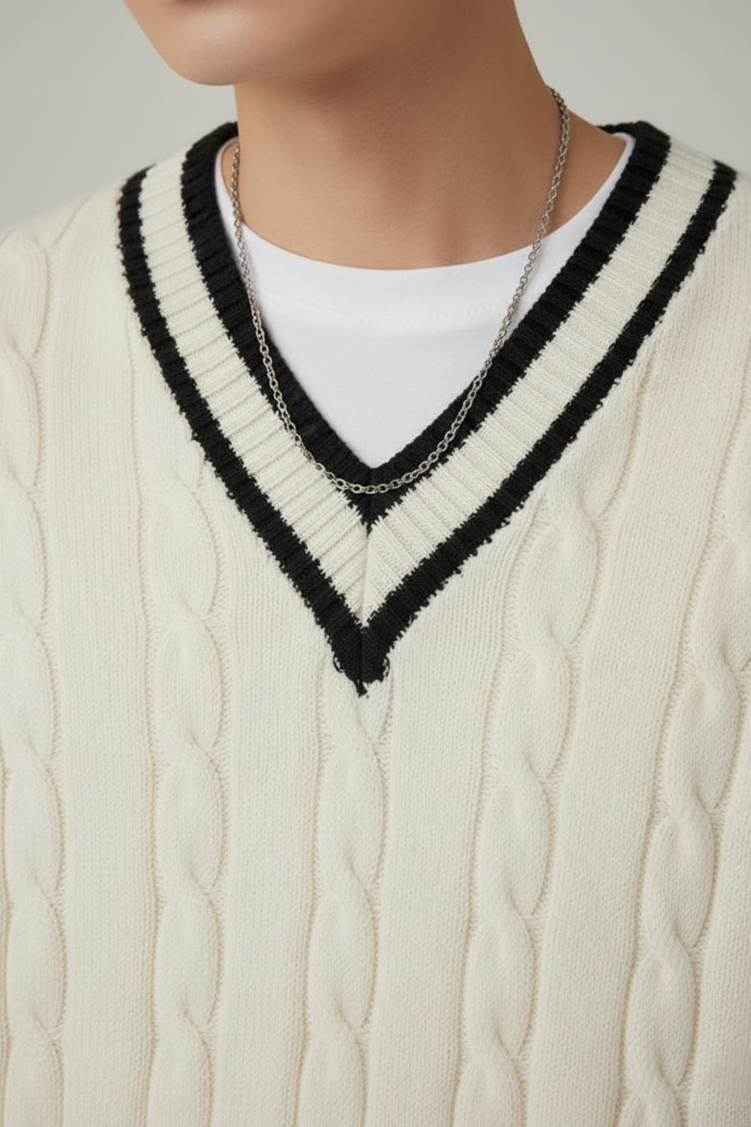 Eddicted Half Sleeves Men Sweater