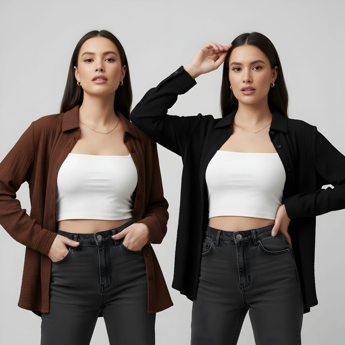 Trending girl shirt combo