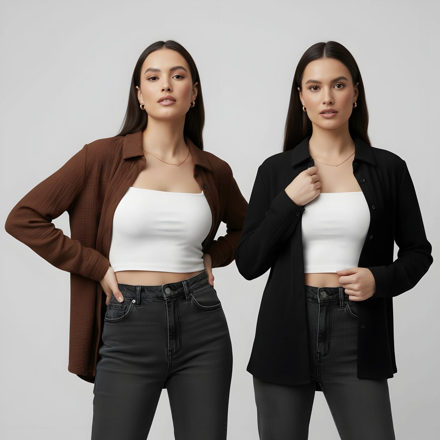 Trending girl shirt combo