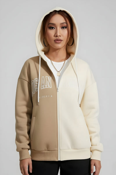 Graphic Hoodie Zip Up