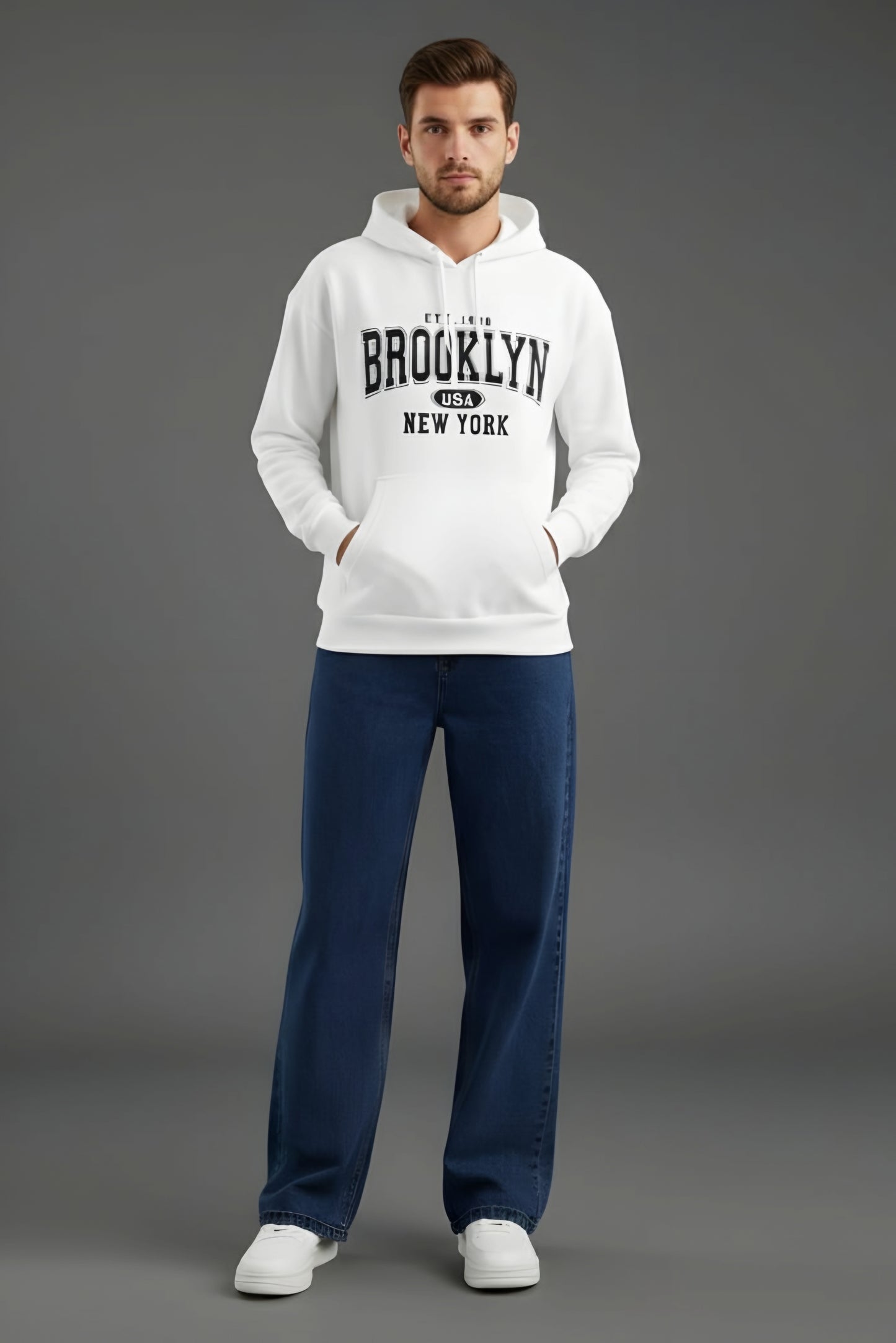 mens Brooklyn hoddie