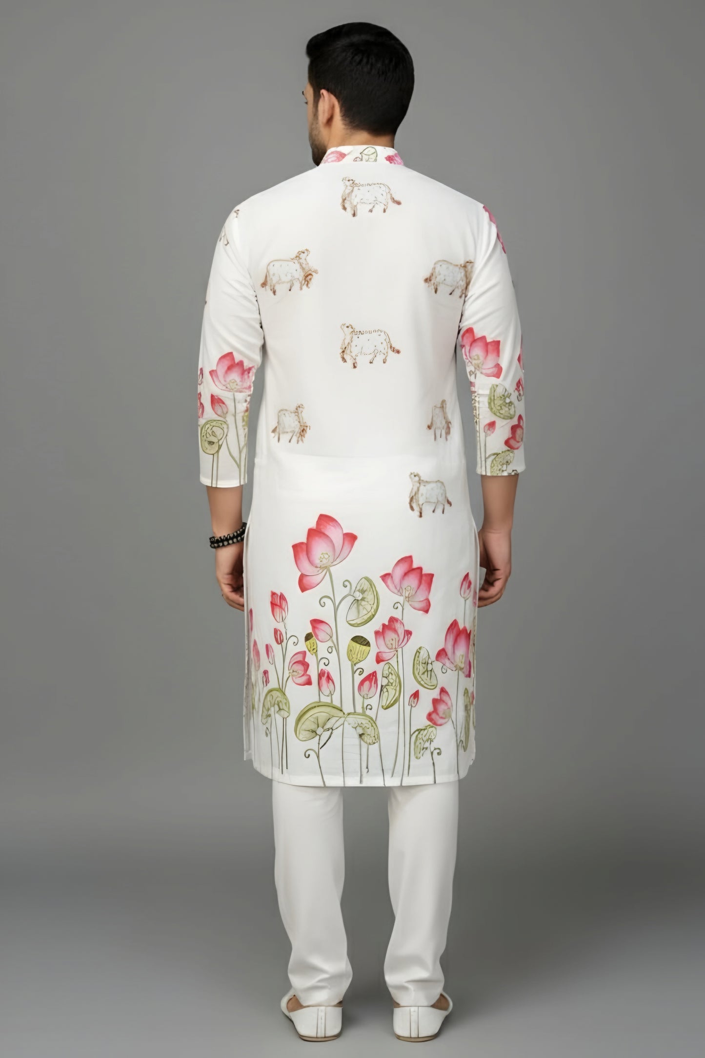 Divine Lotus Kurta