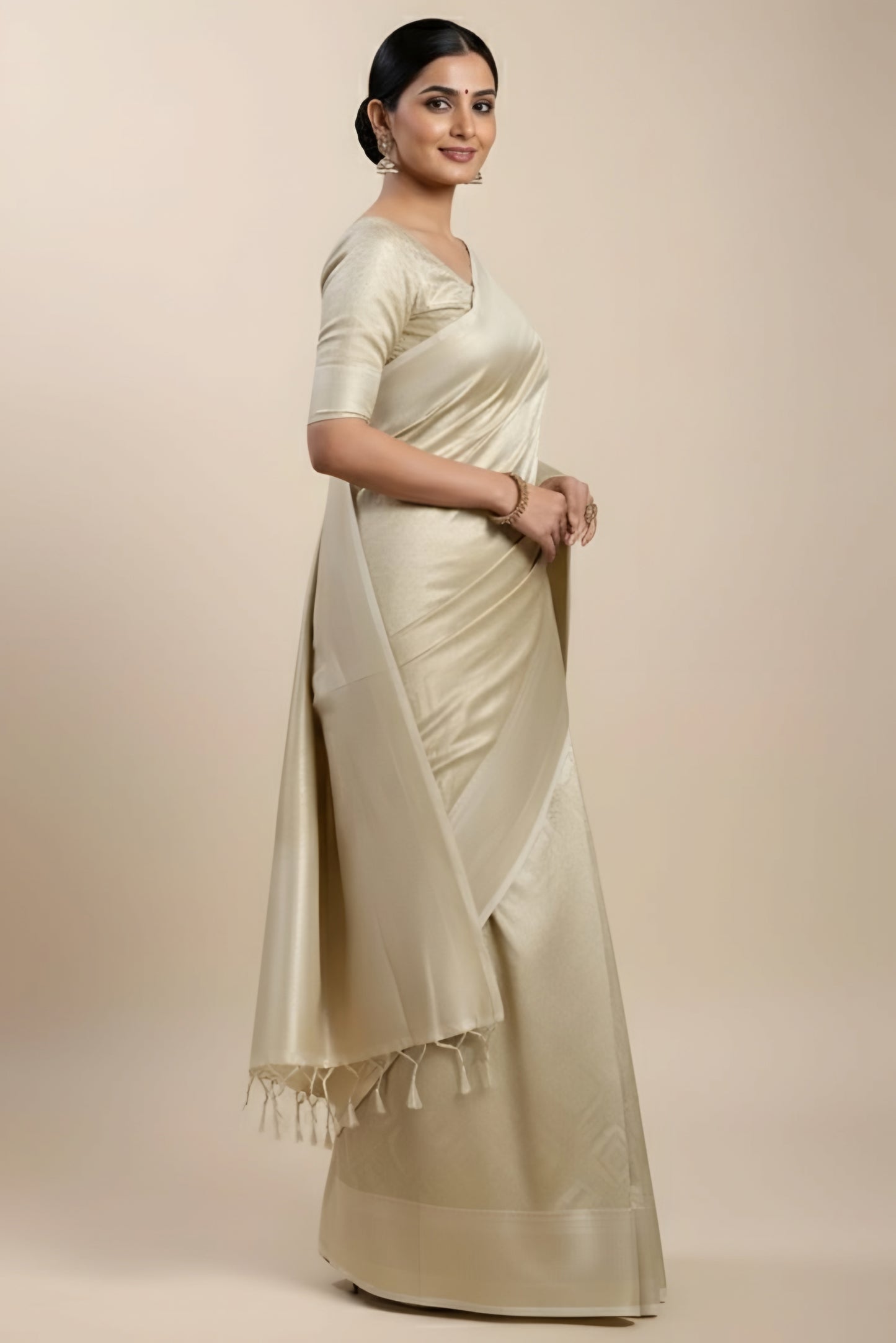 Tissue silk saree