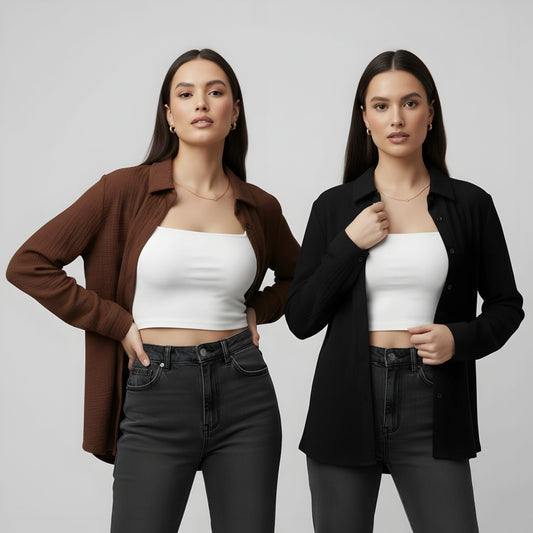 Trending girl shirt combo