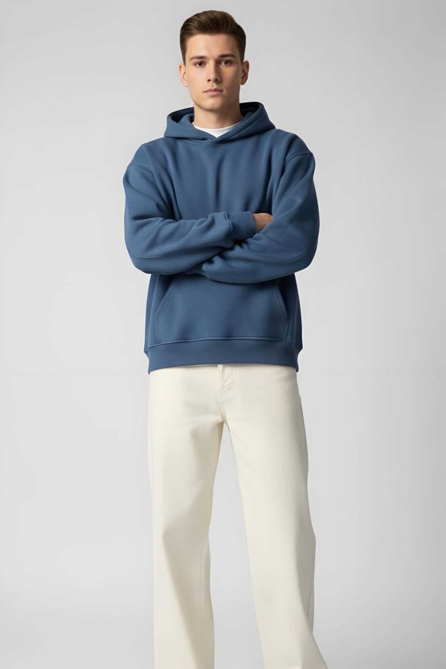 Mens Baggy Beige Jeans