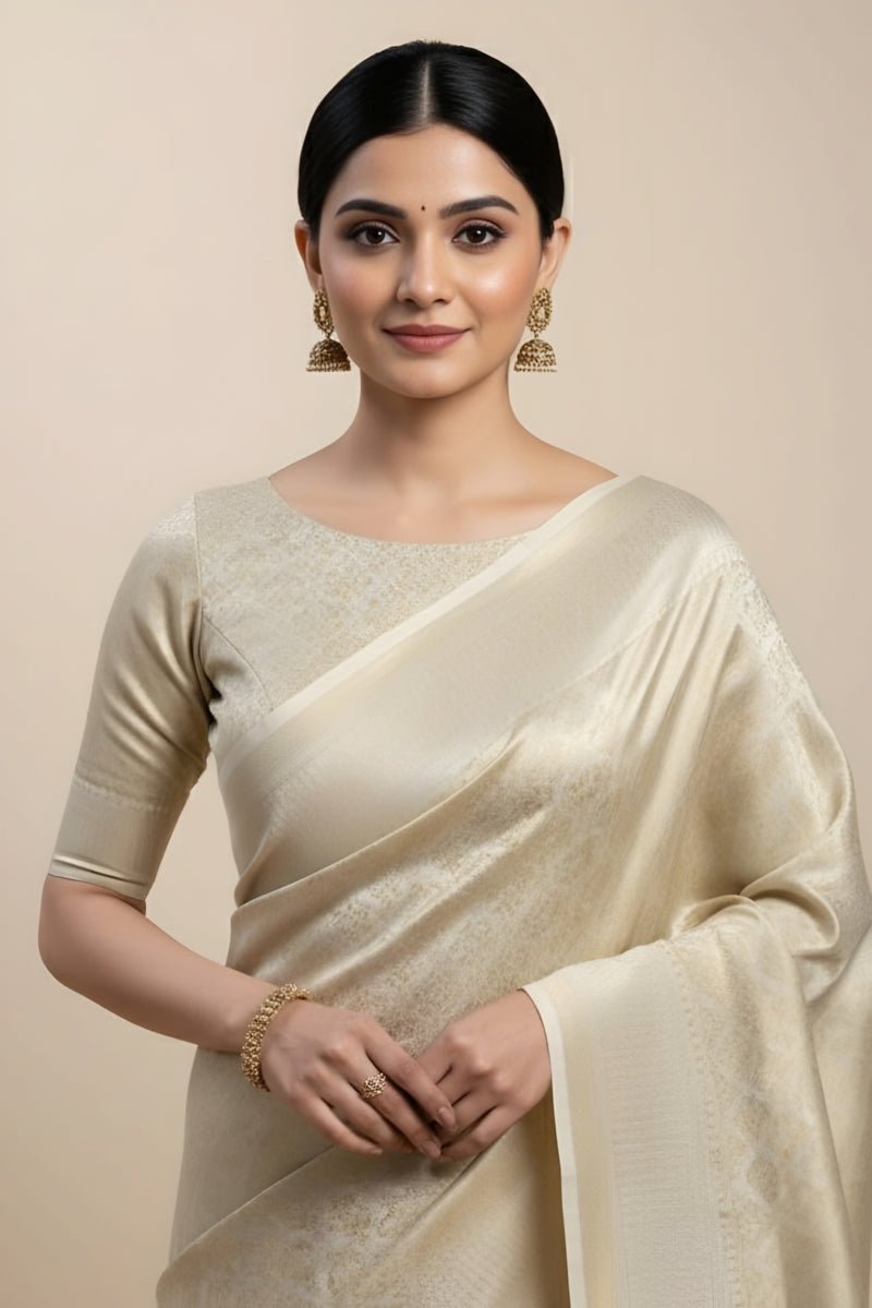 Tissue silk saree