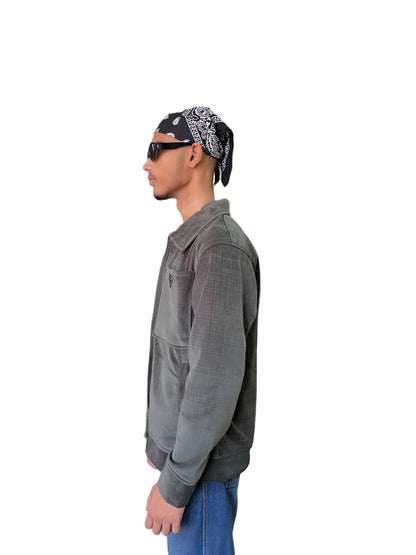 The 'Aura' Earth-Toned Check Shacket | Civoraa X Prada